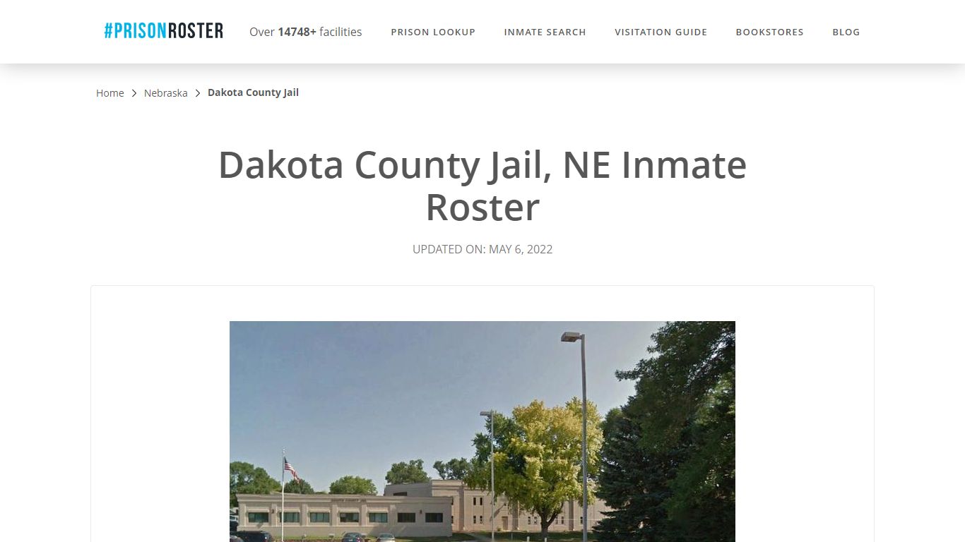 Dakota County Jail, NE Inmate Roster - Prisonroster